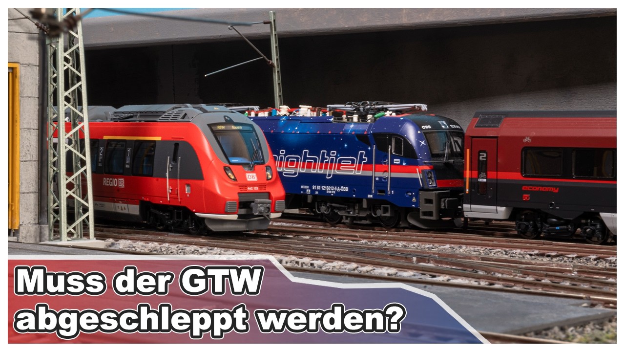 Ist der GTW kaputt? | Modelleisenbahn Fahrvideo September | Modellbahn H0