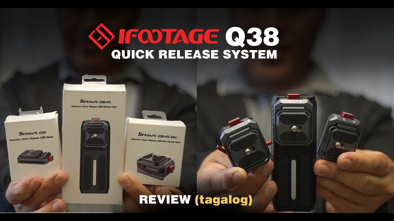 Ito talaga ang kailangan ng mga videographers: The Ifootage Q38 Quick Release System