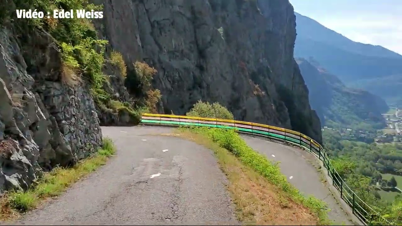 LES MYTHIQUES LACETS DE MONTVERNIER en Maurienne