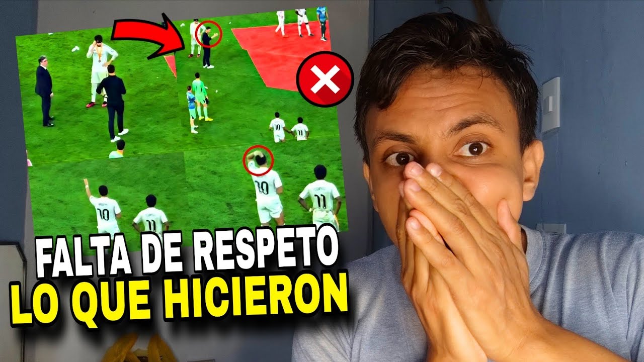 Jugadores del Real Madrid: NO hicieron pasillo al Barcelona y NI SIQUIERA obedecieron a su DT 😱🔥
