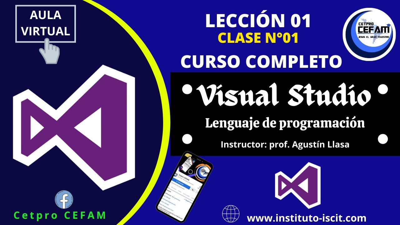 1_INSTALACIÓN DEL PROGRAMA VISUAL STUDIO EN SU CUALQUIER VERSIÓN.