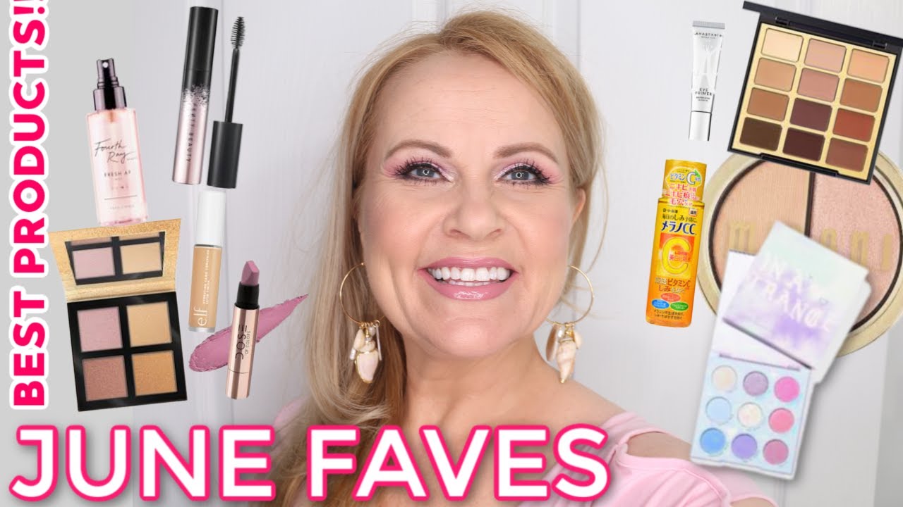 JUNE MONTHLY BEAUTY FAVORITES 2020 ~ Faves and Fails Over 50 Makeup