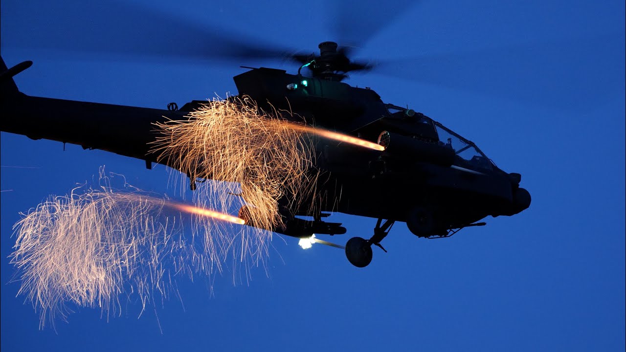 Out Front - AH-64E Apache Gunnery Footage