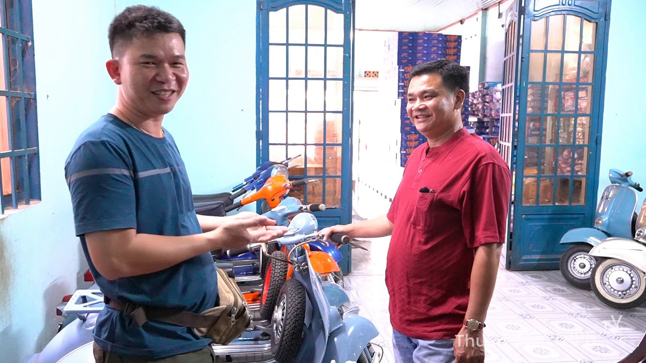 Gặp Được Người Anh Chia Sẻ, Đam Mê Dòng Xe Vespa  Cổ 2020