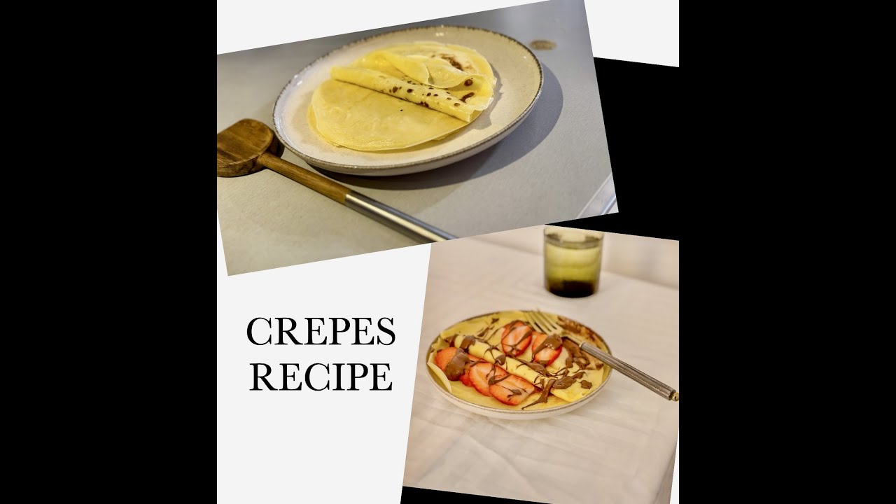 Easy way to make CREPES  l  CHRISTMAS MARKET