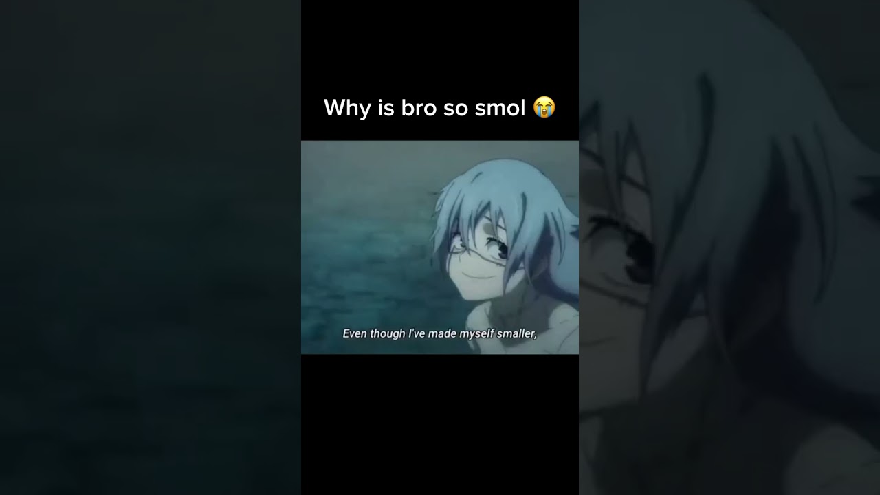 Why is bro so smol 😭 