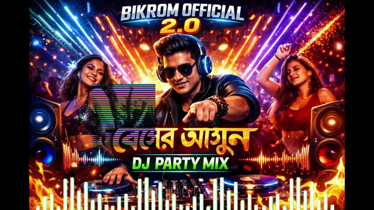 বেসের আগুন 🔥 | Bangla DJ Remix 2026 | Hard Bass Party Mix | BIKROM OFFICIAL 2.0
