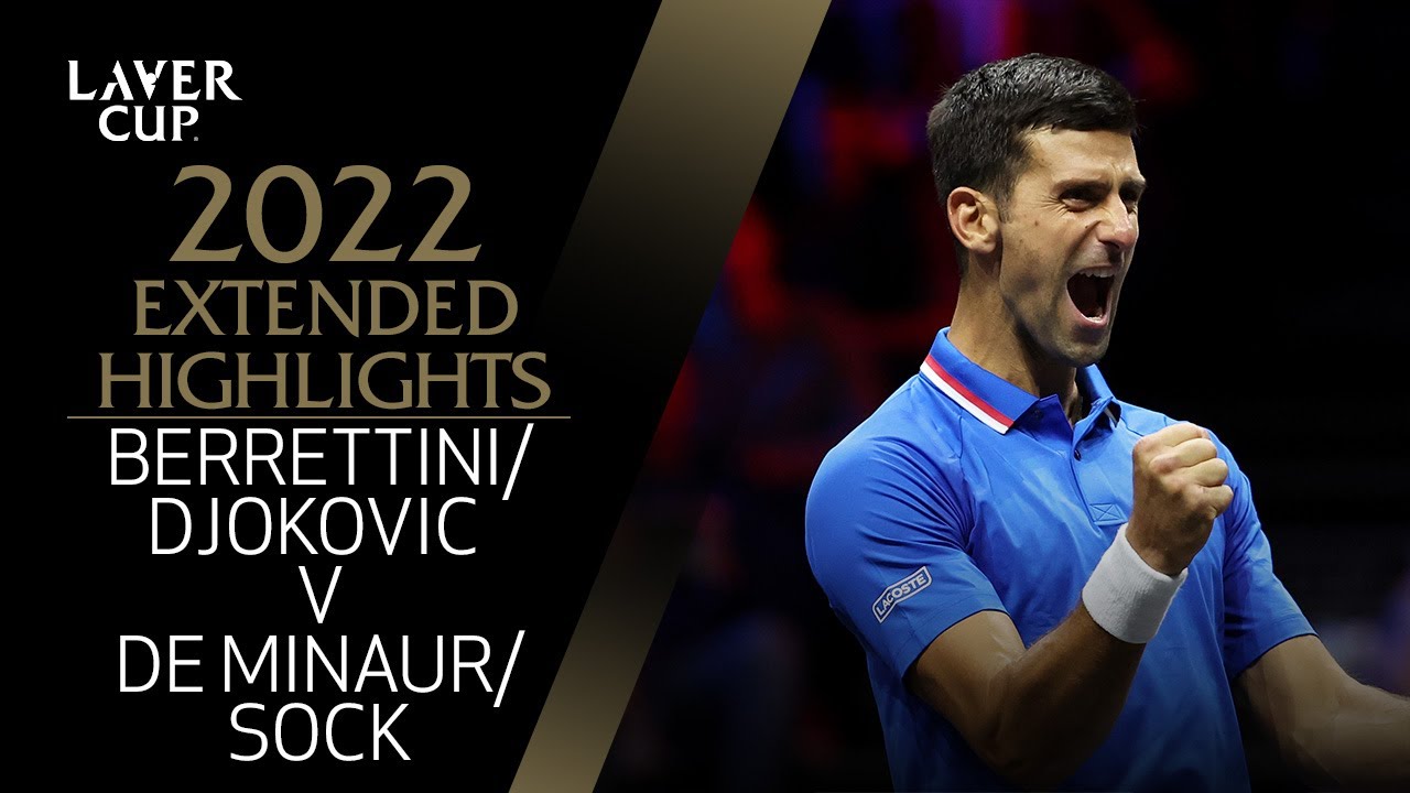 Djokovic/Berrettini v de Minaur/Sock Extended Highlights | Laver Cup 2022