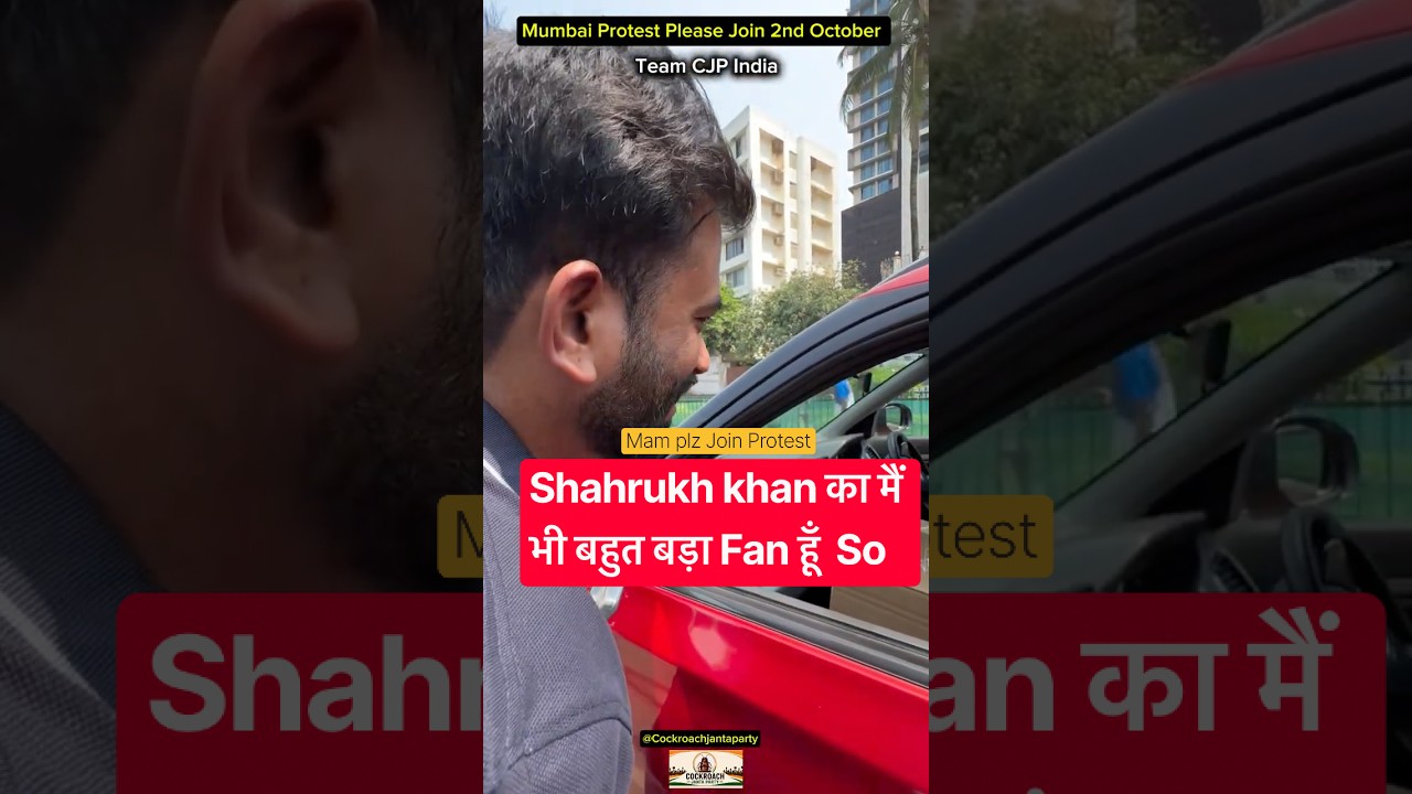 Shahrukh khan का मैं भी fan हूँ | Abhijeet Dipke | People Excited for Protest | by Faizan Siddiqui