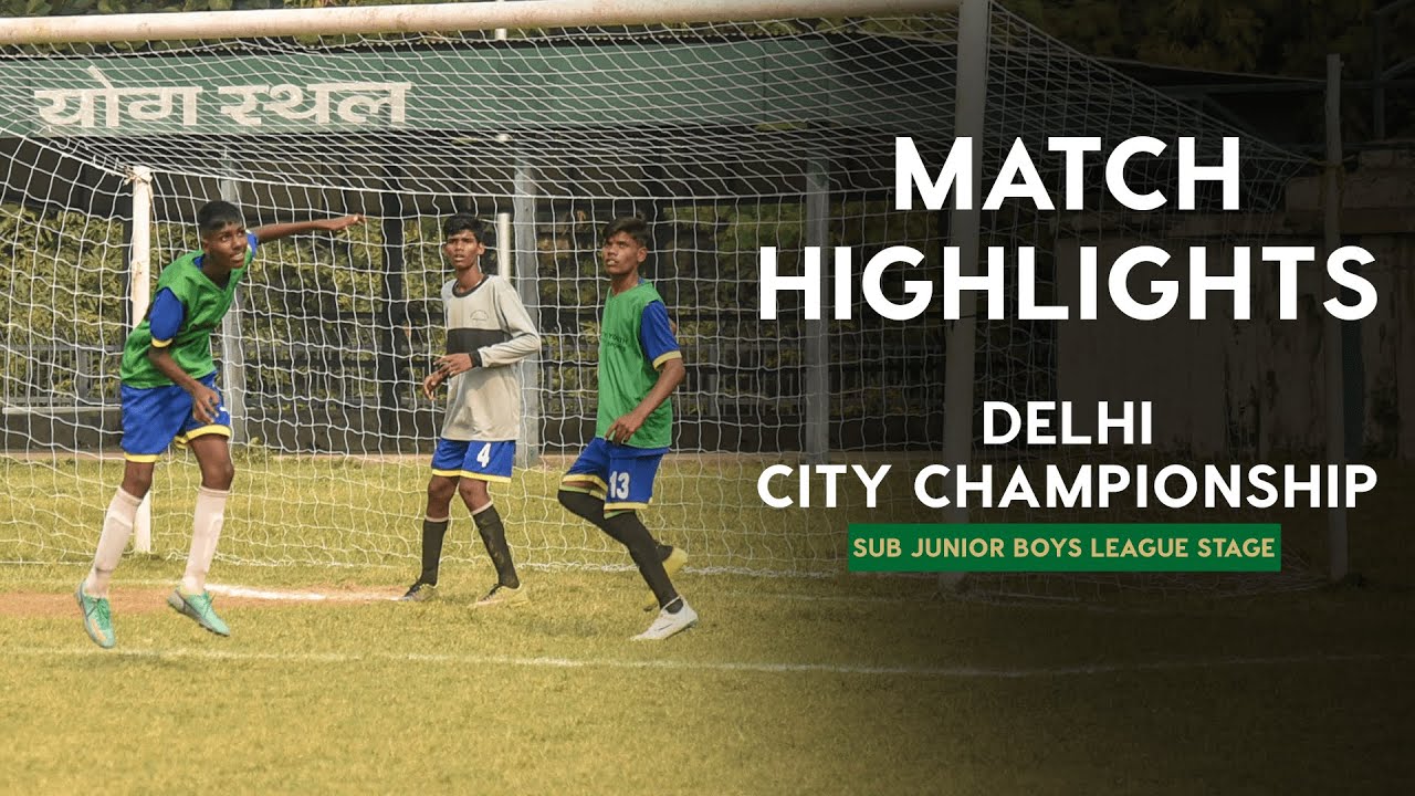 Delhi League Highlights | Shiv Nadar School - Noida vs Vedas International School | RFYS