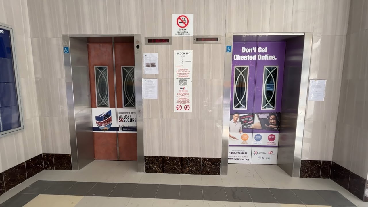 [Bedok South] Blk 167 Lift A - Mitsubishi