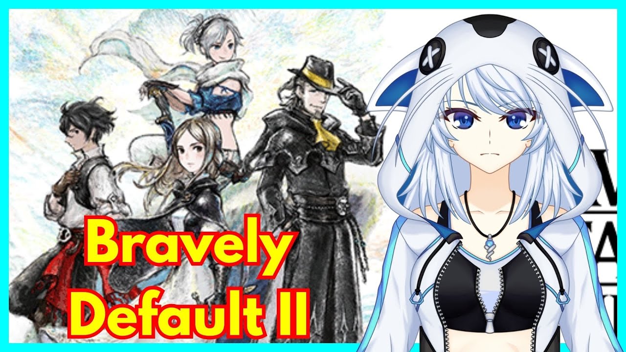 Namatin Game Dengan Reaksi Datar | Bravely Default II Part 9 | Vtuber Indonesia
