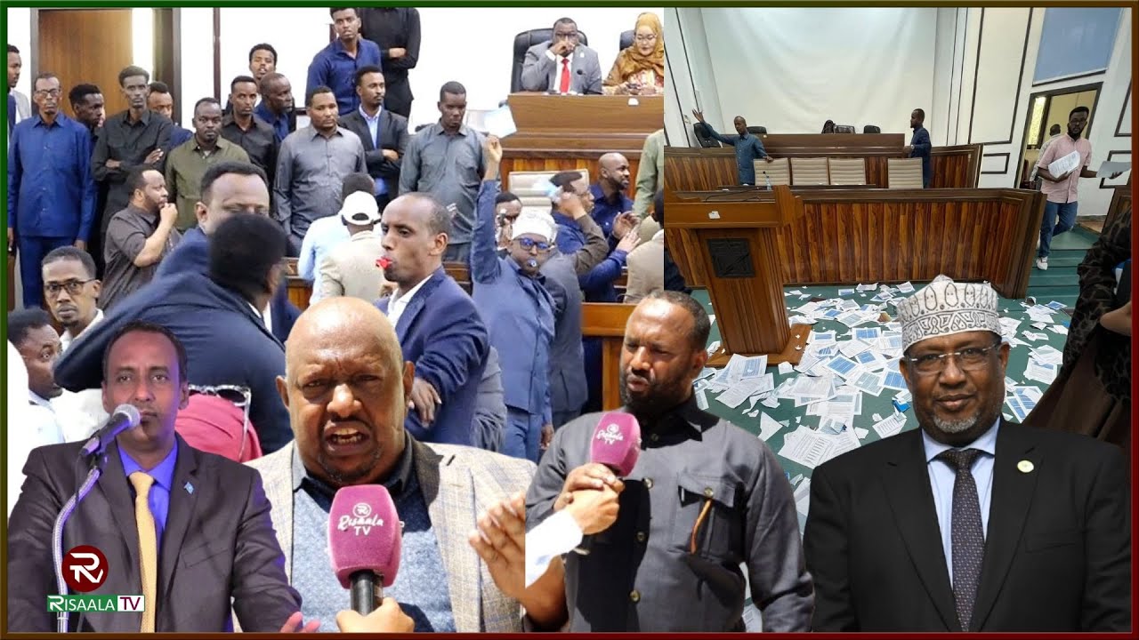 Xildhibaano weerar afka ah ku qaaday Guddoomiye Aadan Madoobe