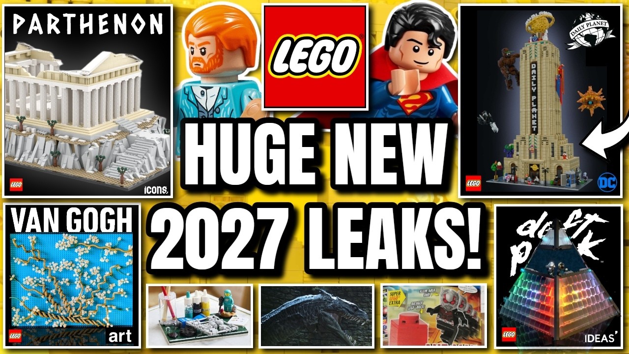 Новые утечки информации о LEGO! (Архитектура, DC, искусство, рекламные материалы и многое другое!)