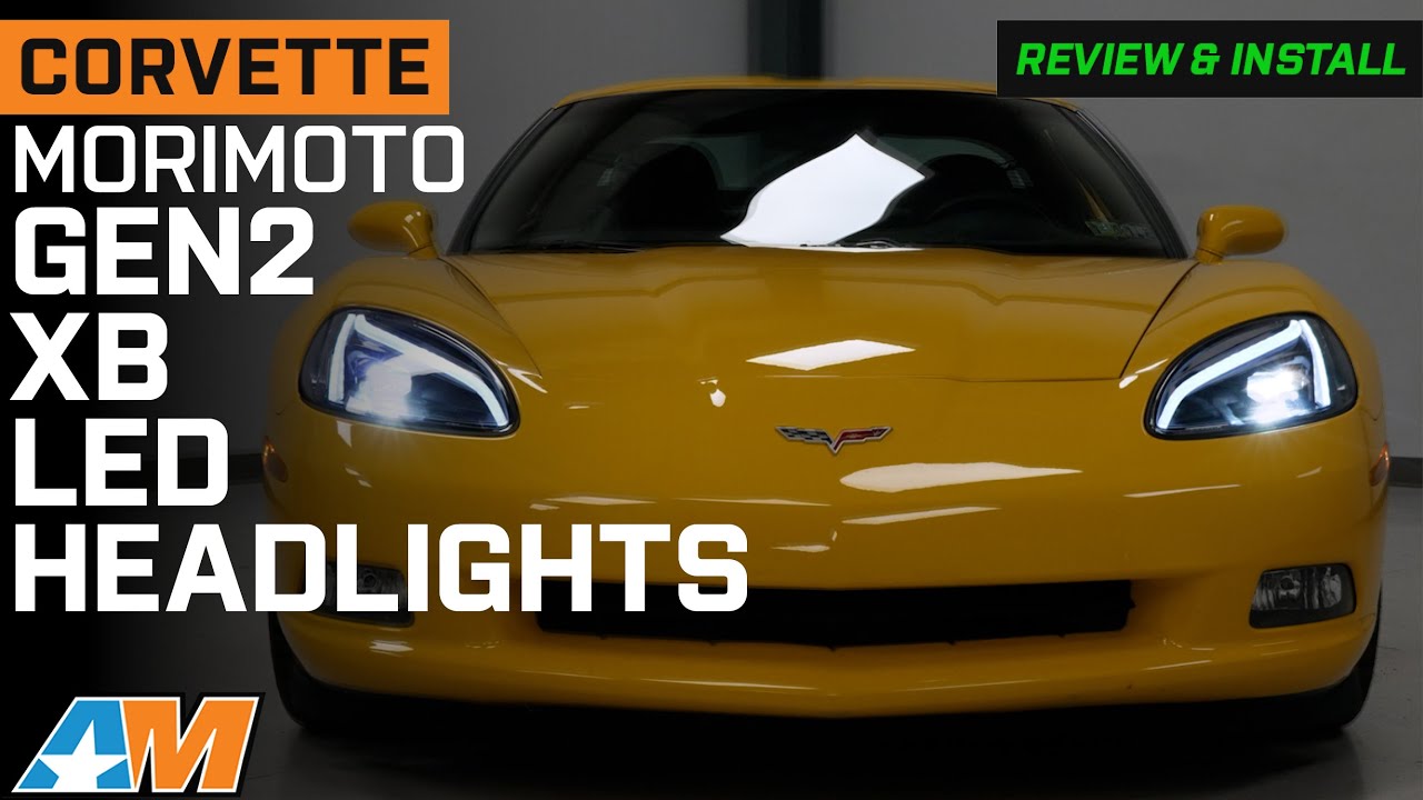 2005-2013 Corvette Morimoto GEN2 XB LED Headlights Review & Install