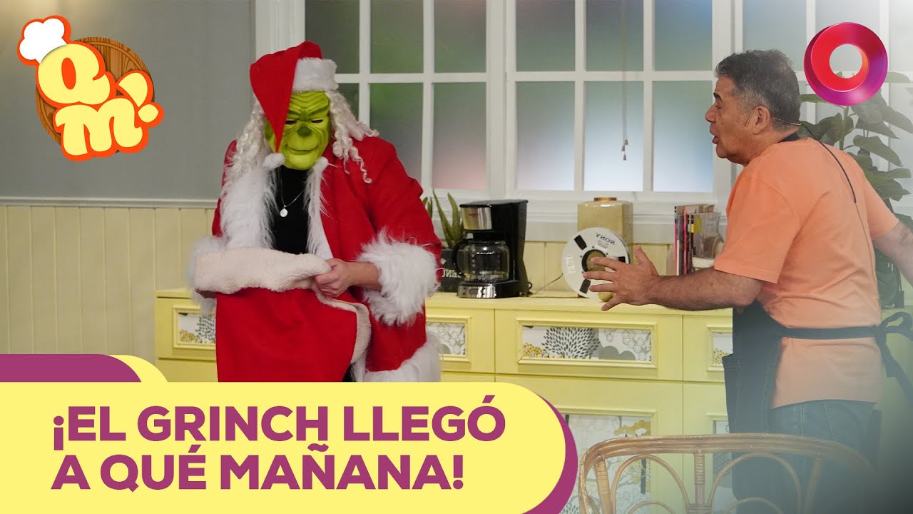 &iexcl;El Grinch lleg&oacute; a Qu&eacute; Ma&ntilde;ana! | #Qu&eacute;Ma&ntilde;ana Completo - 16/12 - El Nueve