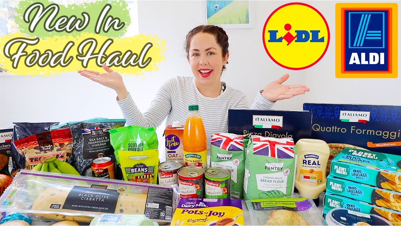 ALDI AND LIDL FOOD HAUL WITH PRICES | May 2021 NEW IN