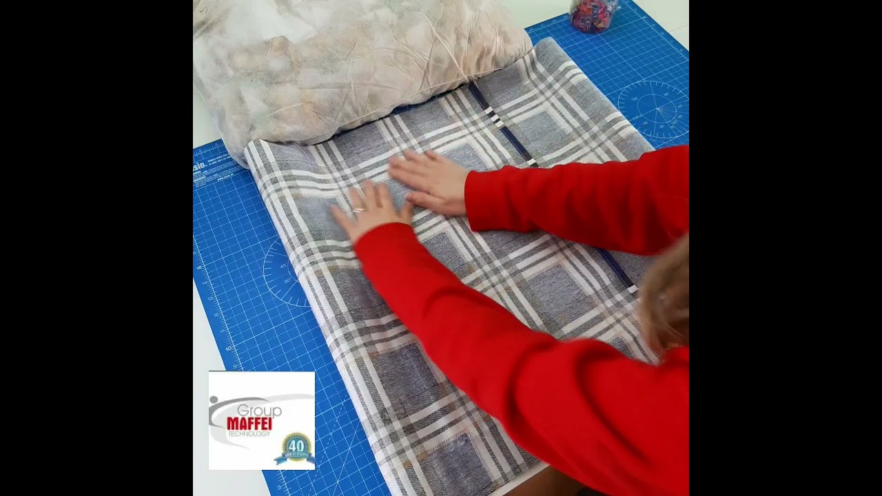 Nona puntata di DRITTA AL PUNTO. Cuscino 50x50 facilissimo per principianti