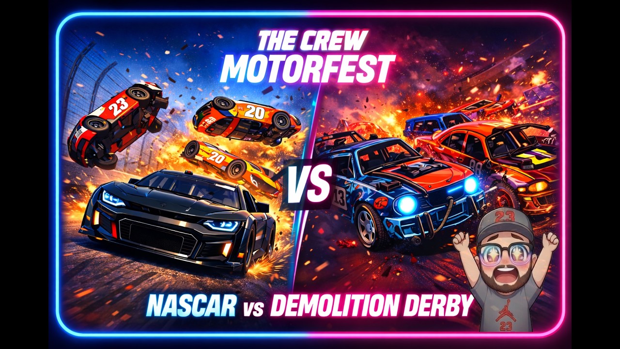 Brutal!! Nascar Demolotion!!🏁 Probando la temporada NASCAR y no esperaba ESTO!