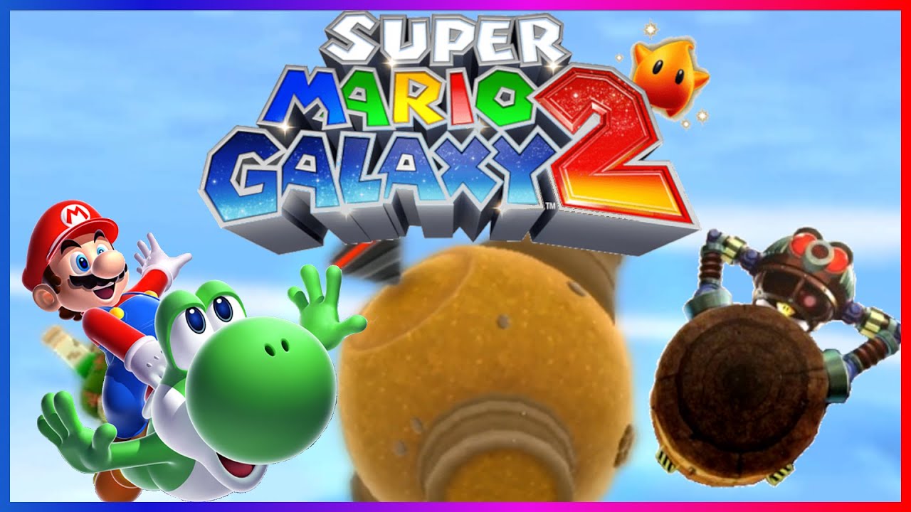 Super Mario Galaxy 2 - Spin Dig Galaxy - Digga Leg's Daredevil Run (Prankster Comet)