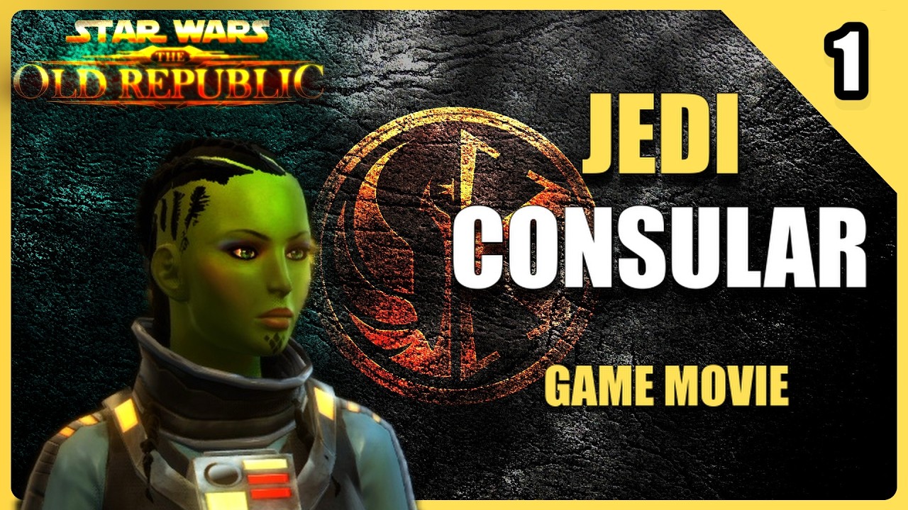 SWTOR Jedi Consular – ALL CINEMATICS Story Class – No Commentary – Part 1