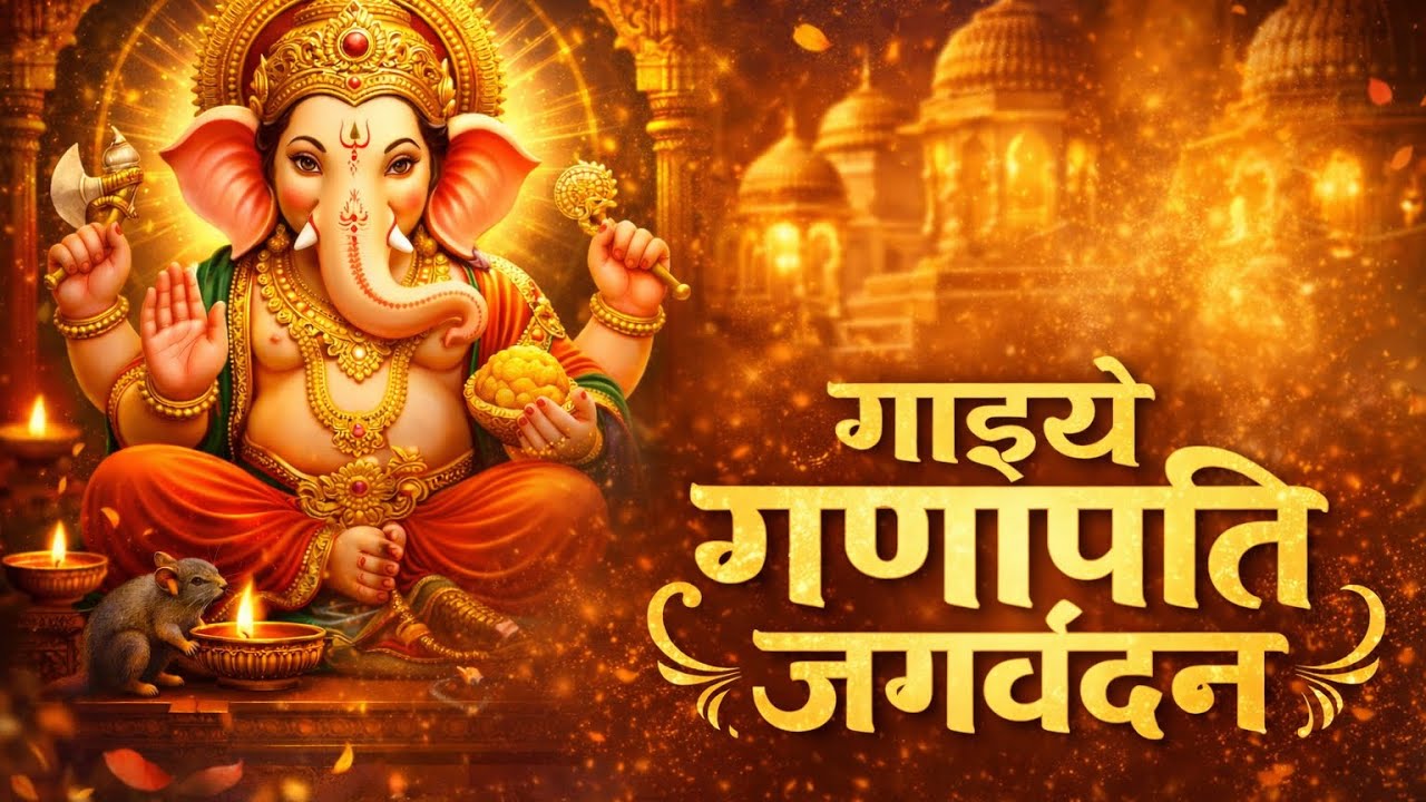 गाइये गणपति जगवंदन ।Gayea ganpati jagvandan|saurabh upadhyay|सौरभ उपाध्याय 