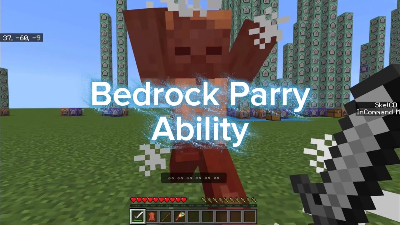 Vanilla Parry Ability (Command Blocks Only) | Credit: badger417xbox