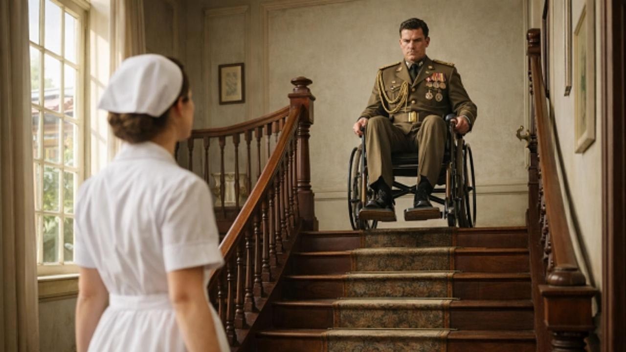 O Coronel paralítico que todos abandonaram pediu para a enfermeira mais humilde ficar ao seu lado