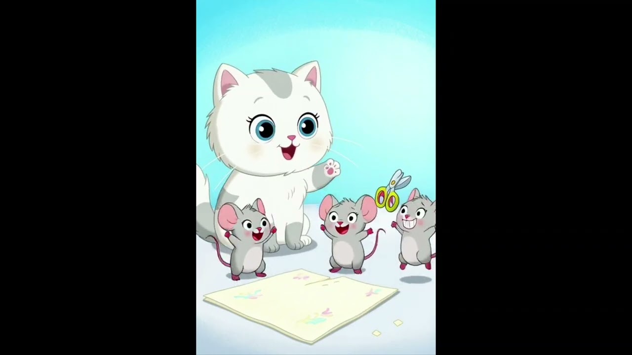 Myau Myau Biralo 🐱 | Cute Nepali Kids Rhyme | Animated Song