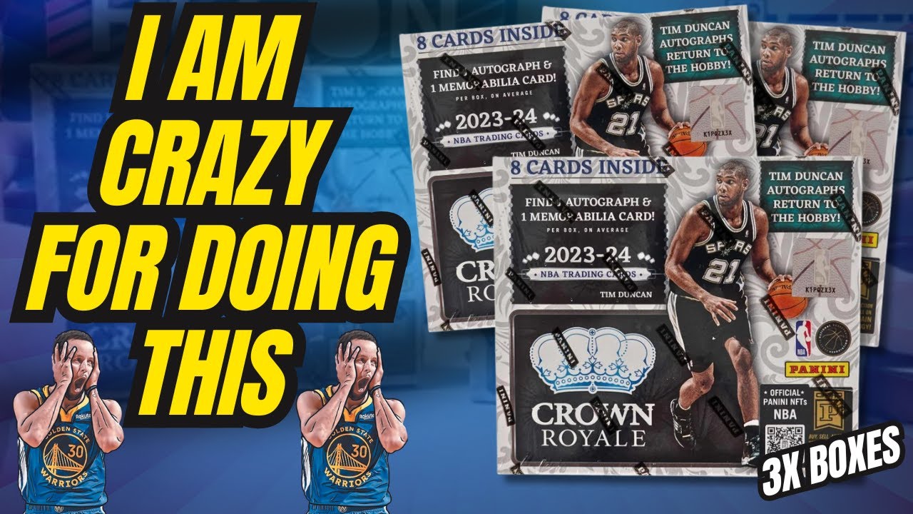 😱KABOOM or BUST!!😱 3 Boxes of 2023-24 Panini Crown Royale Basketball