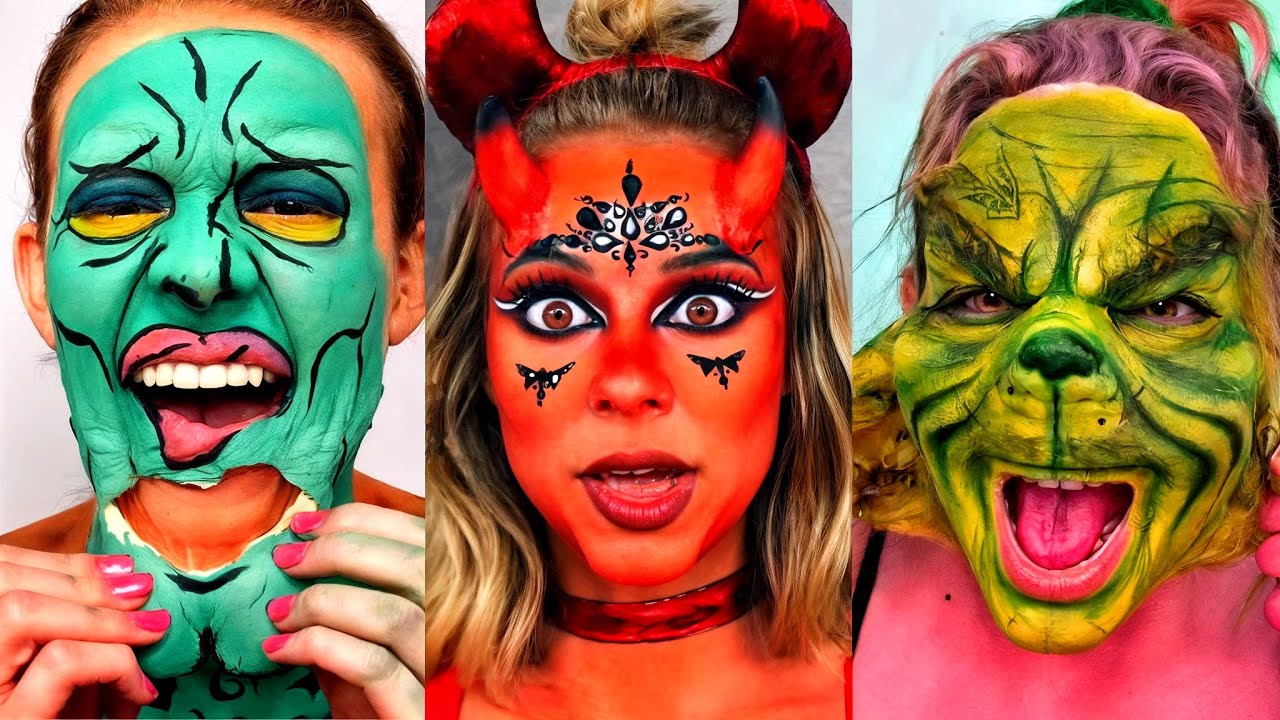 Removal of Special Effects (SFX) Makeup vs No Makeup