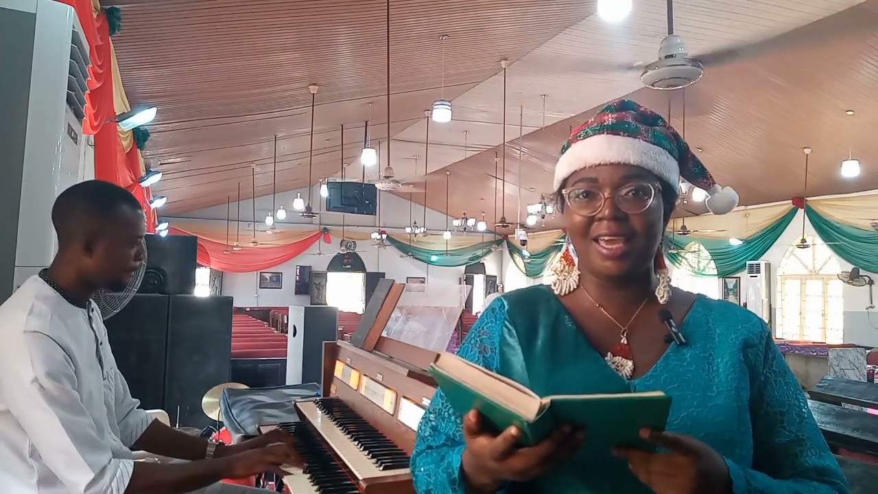 Hymn title: Ayo kún ọkàn wa loni. ( Joy fills our inmost heart today) Tune: Guadette.