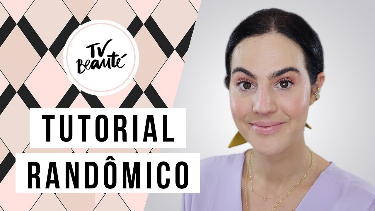 Tutorial Randômico: Testando Novos Produtos - TV Beauté | Vic Ceridono