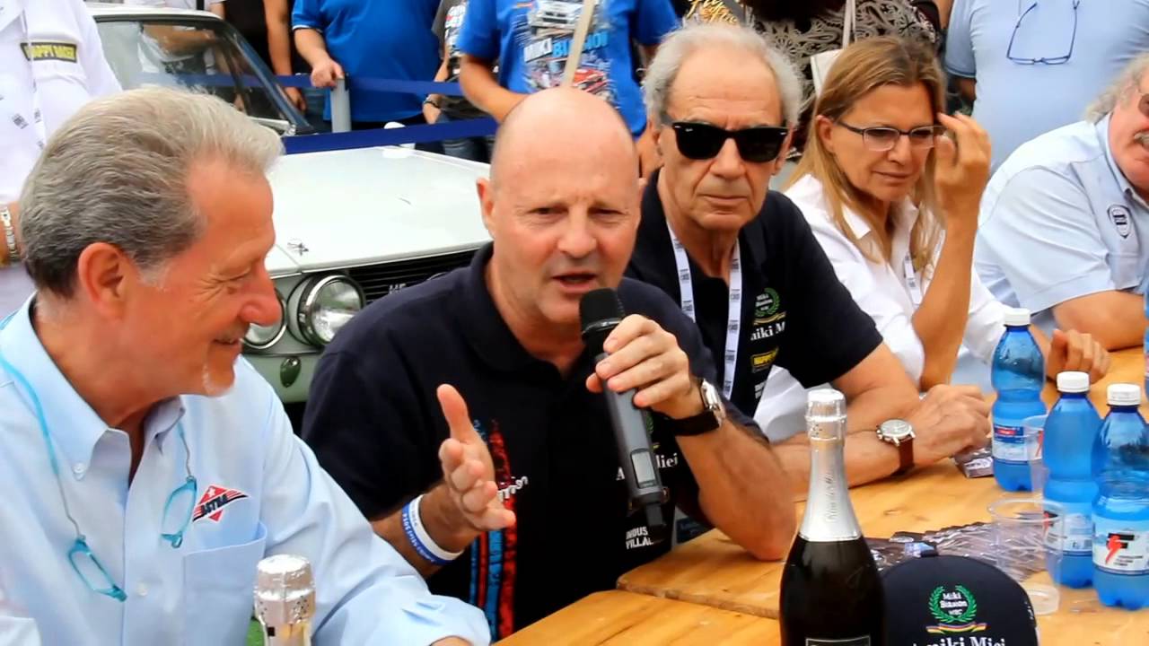 Amiki Miei 2014 - Biasion e il suo legame con Cerrato, Munari e Pregliasco