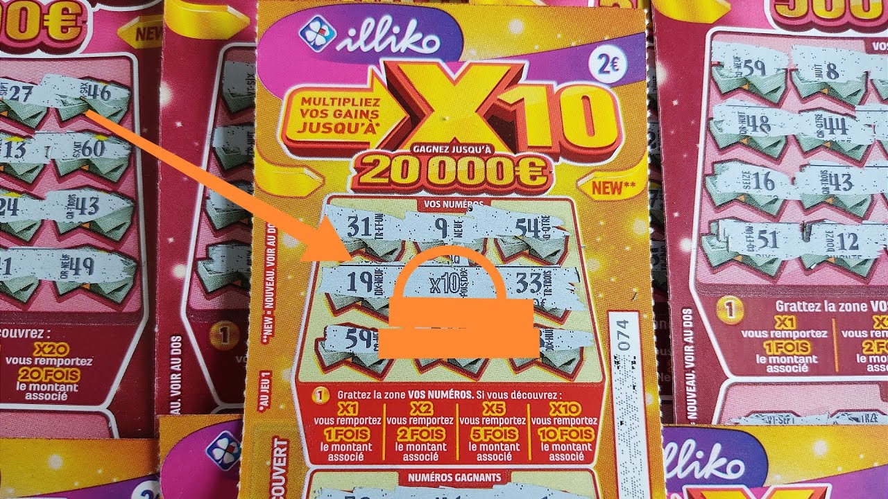 Nouveaux Tickets Fdj X20-X10 !! Incroyable !! 😱😱😱