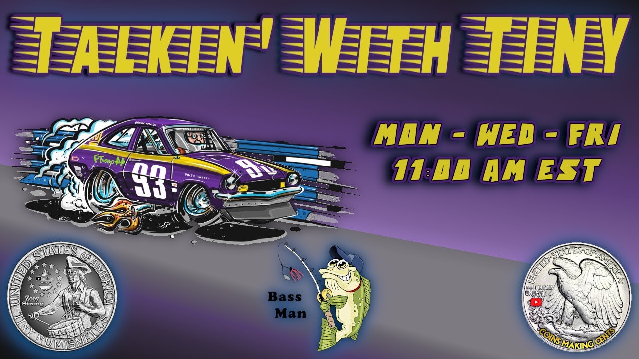 Talkin' With TINY, Mr. Kevin From Coins Making Cents & Bass Man! Wed. 2-25-26 No Auction Tonight