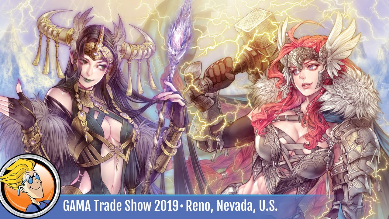 Kamigami Battles: Battle of the Nine Realms — game overview at GAMA Trade Show 2019