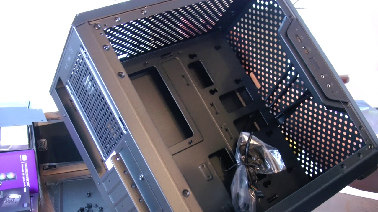 Obudowa Cooler Master MasterBox Q300L mATX - Szybka Rozpaka | 09.2019 McSzakalTV