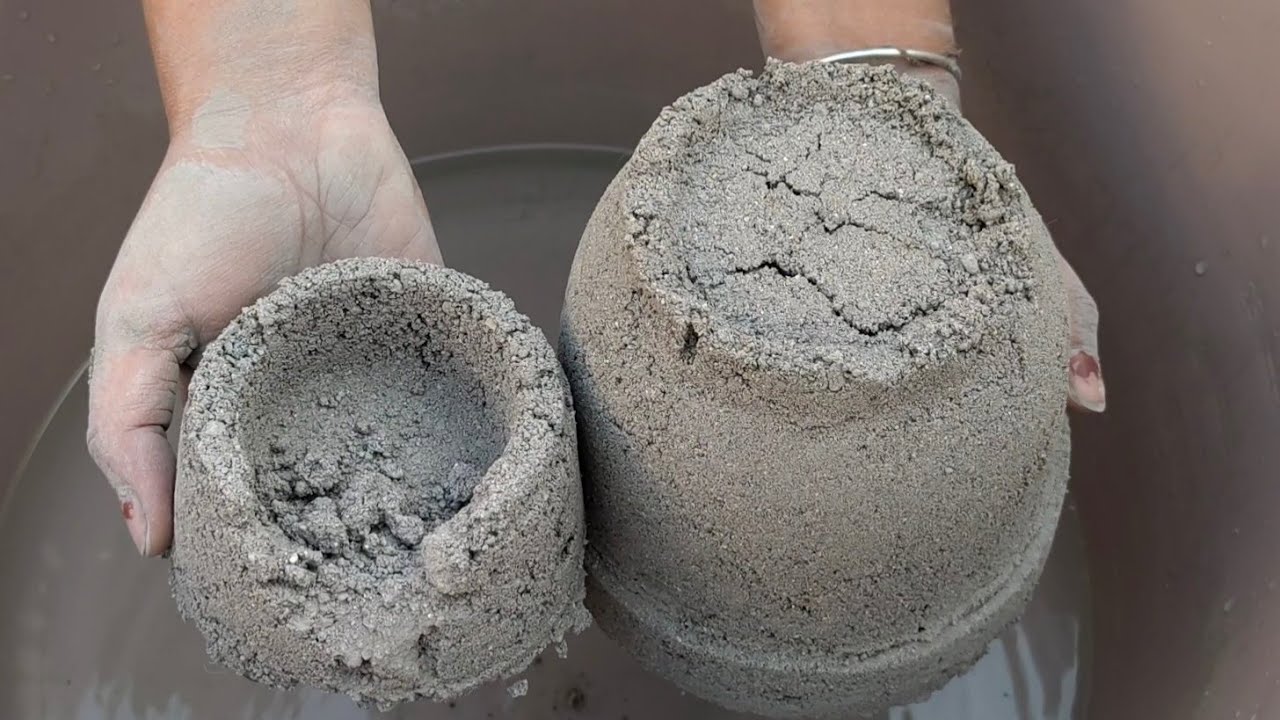 Asmr - New Gritty All texture mix texture Crumbling in lots of water 💦