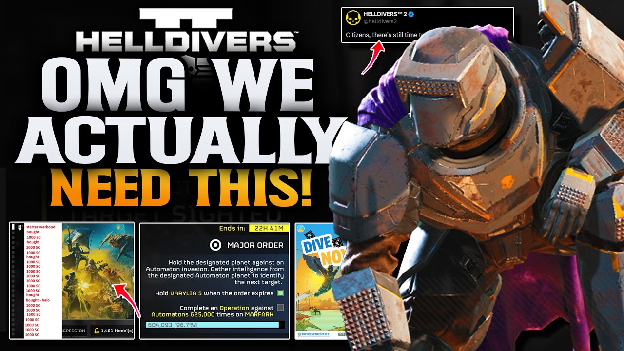 Helldivers 2: Распродажа варбондов! И последний рубеж!