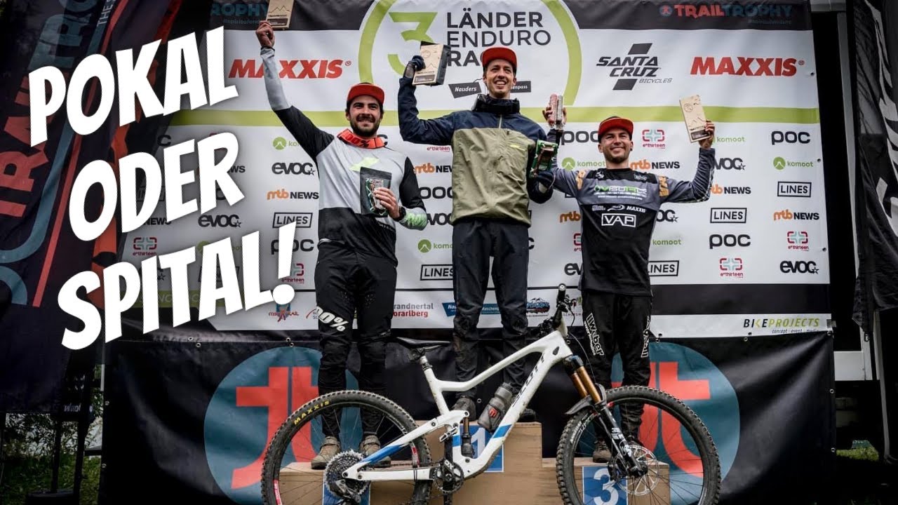 POKAL ODER SPITAL?! 3 Länder Enduro Race - Reschen Nauders | Biketrip Alpen 2021 - Letzter Tag 6