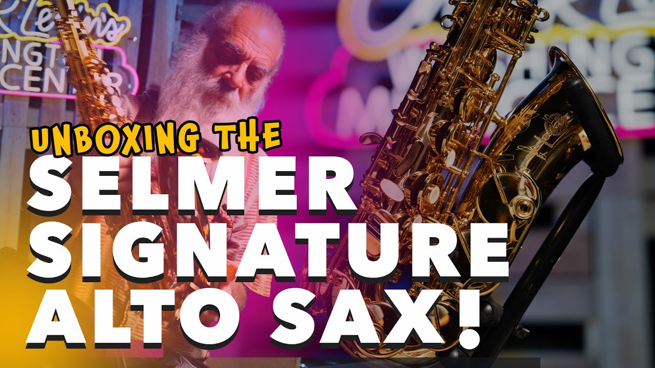 Selmer 82 Signature Alto | Unboxing, first impressions and playing demo!