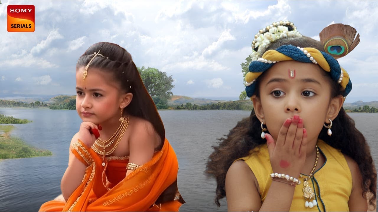 जब कान्हा ने यमुना किनारे देखा राधा को स्नान करते || Yashomati Maiyaa ke Nandlala