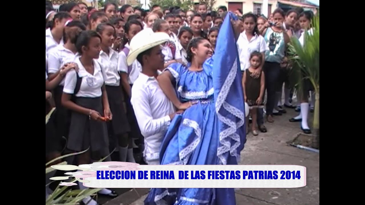 JUIGALPA CHONTALES: ELECCIÓN  DE REINA DE LAS FIESTAS PATRIAS 2014.