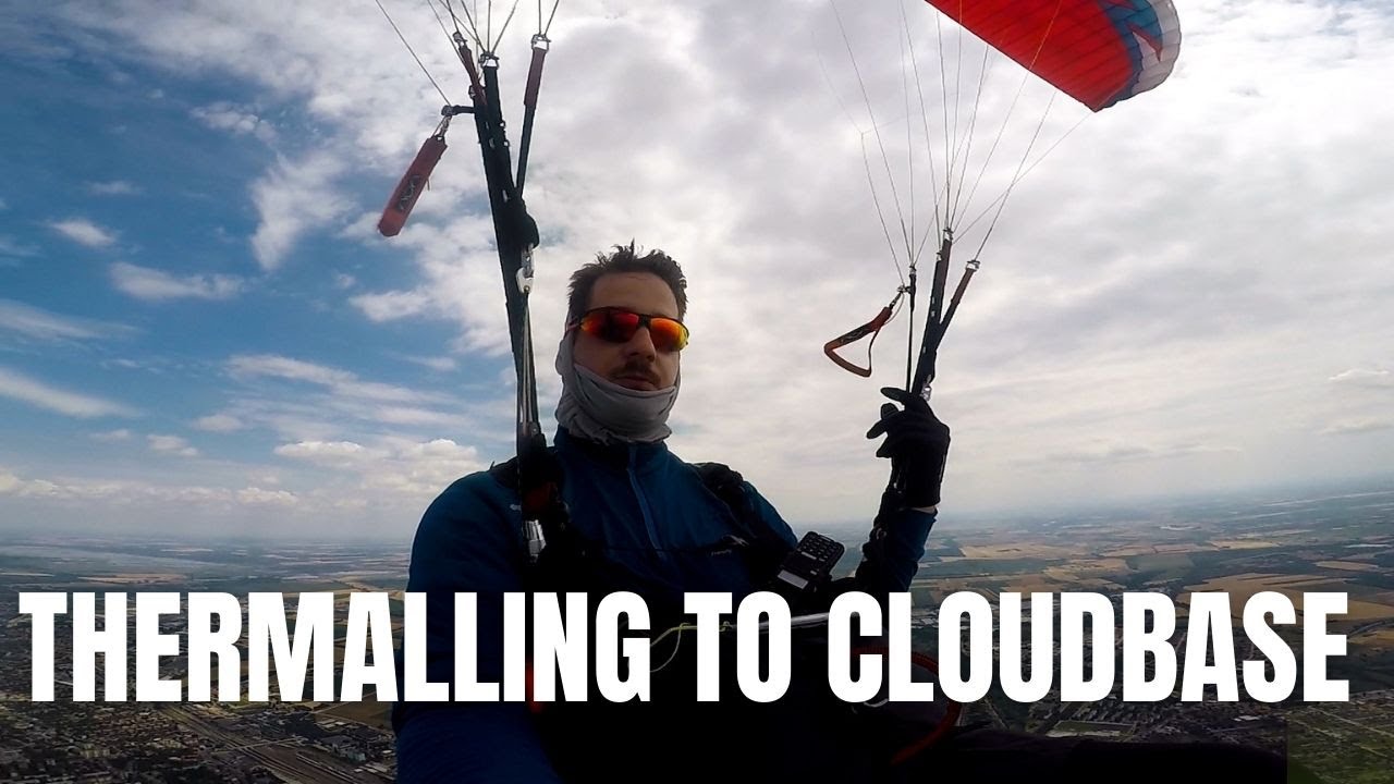 Thermalling to Cloudbase with a Paraglider