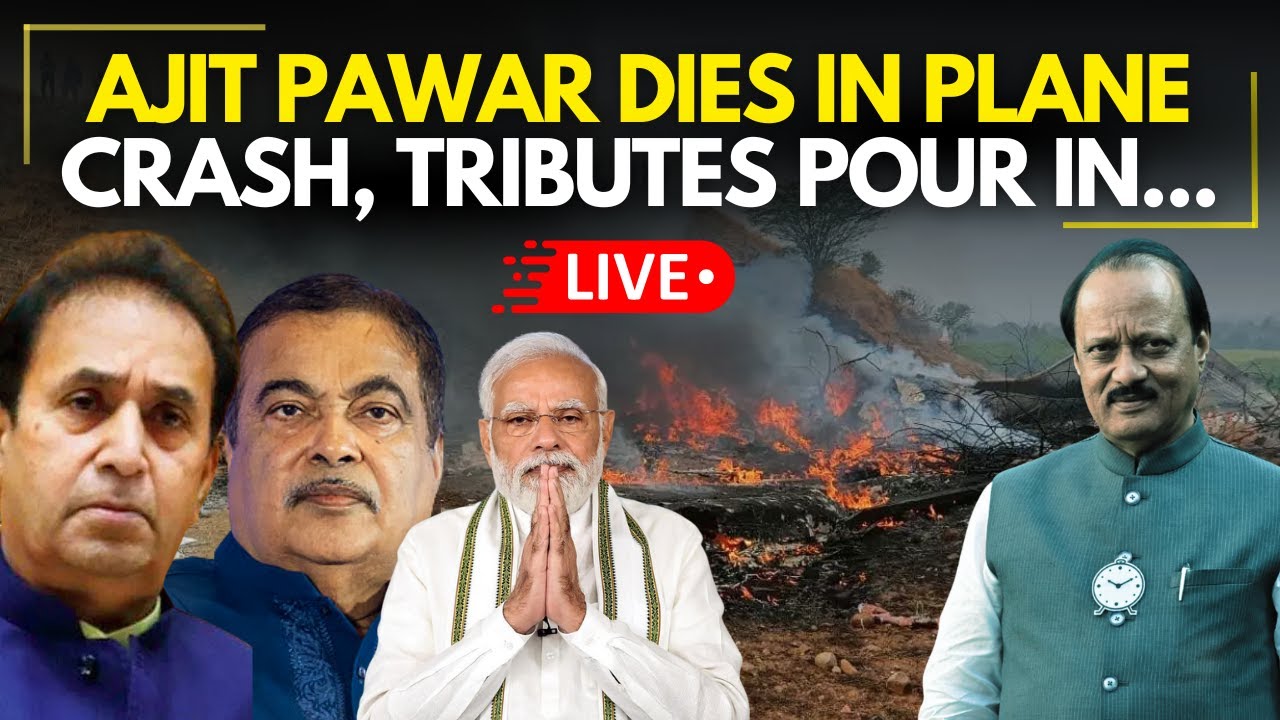 Ajit Pawar Dies LIVE | Top Politicians Respond After NCP Leader's Death In Shocking Plane Crash