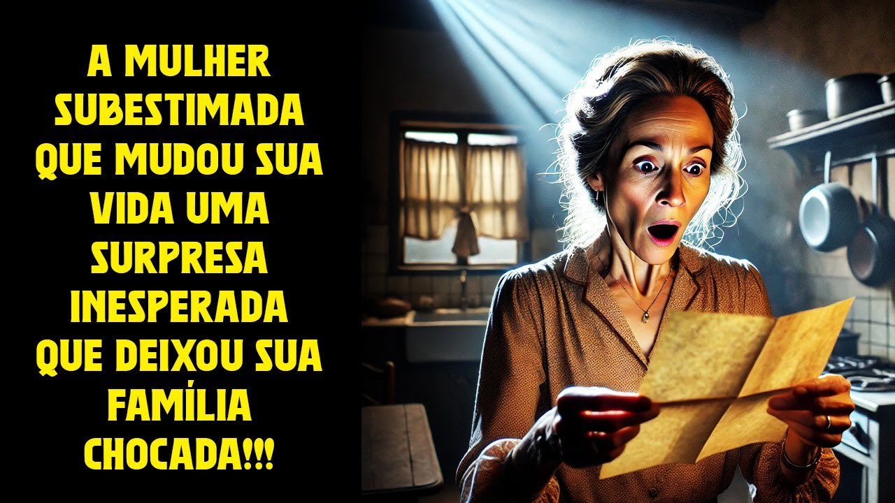A MULHER SUBESTIMADA QUE MUDOU SUA VIDA Uma Surpresa INESPERADA que Deixou Sua Fam&iacute;lia CHOCADA!!!