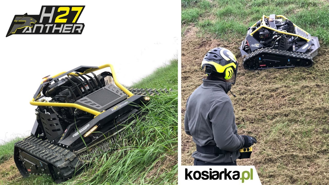 H27 Panther - Kosiarka Gąsienicowa na Ekstremalne Skarpy