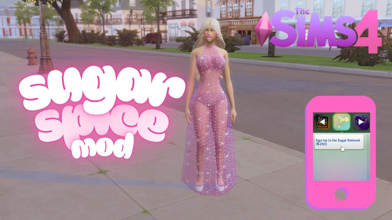 THE SIMS 4 - SUGAR & SPICE MOD - can my sim build a house using everyone else's money?!