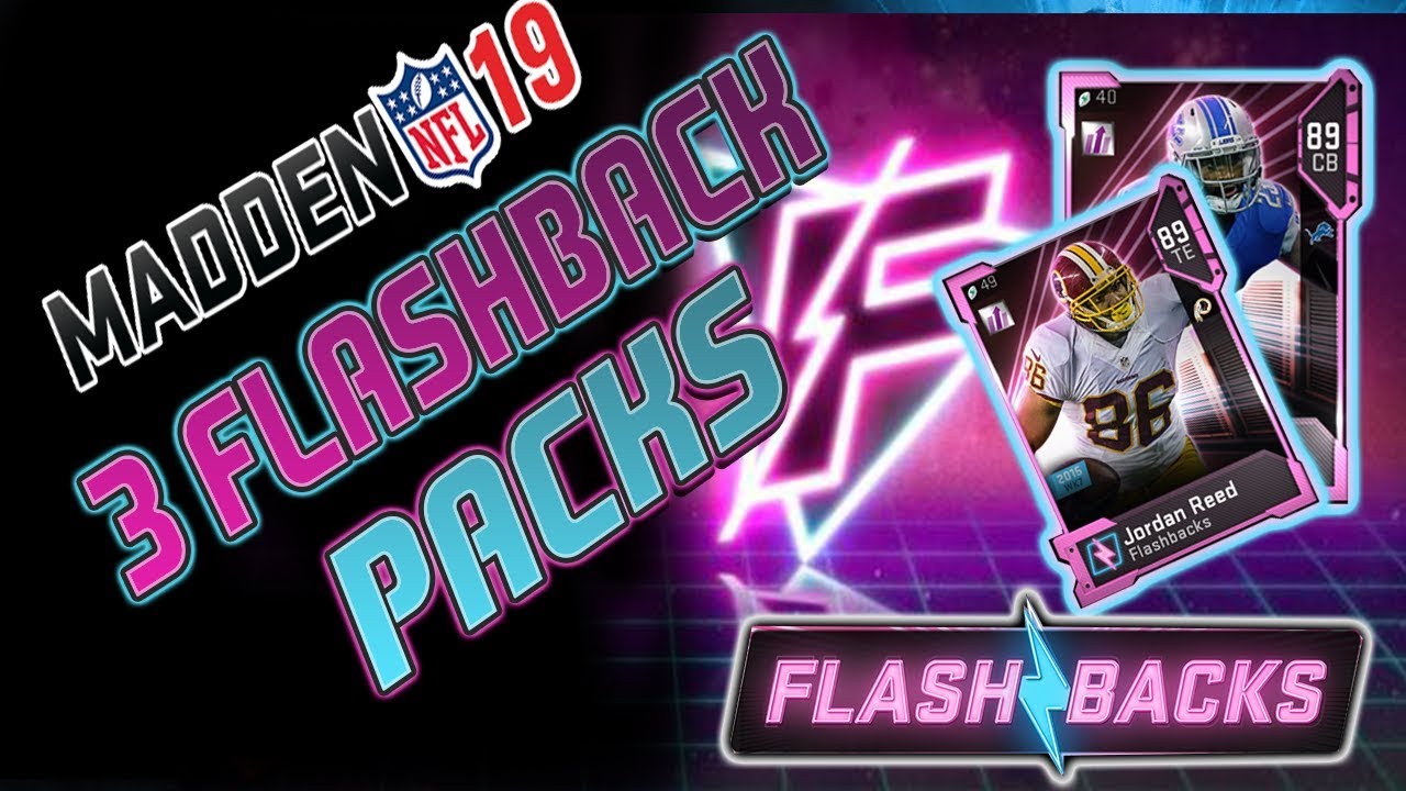 NEW FLASHBACKS! 3 Flashback Pack Opening! Madden 19 Ultimate Team